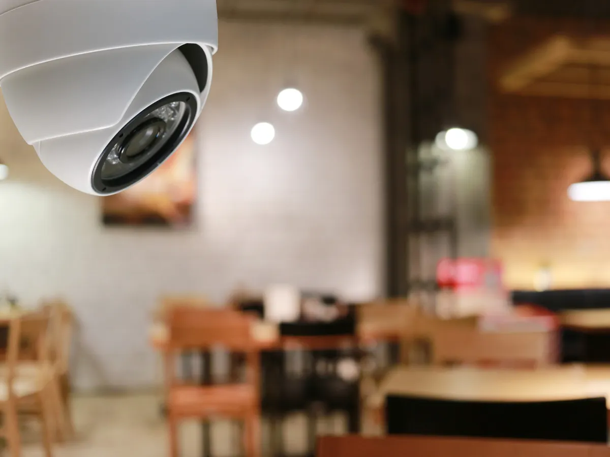 Business CCTV camera coverage