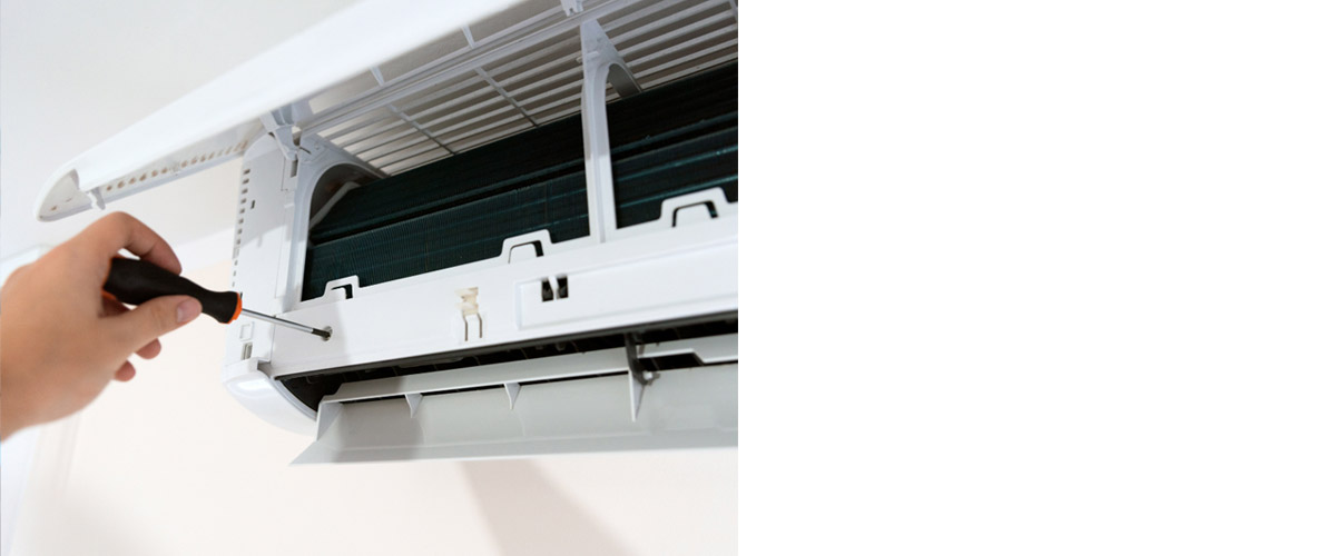 Split system air conditioning installation